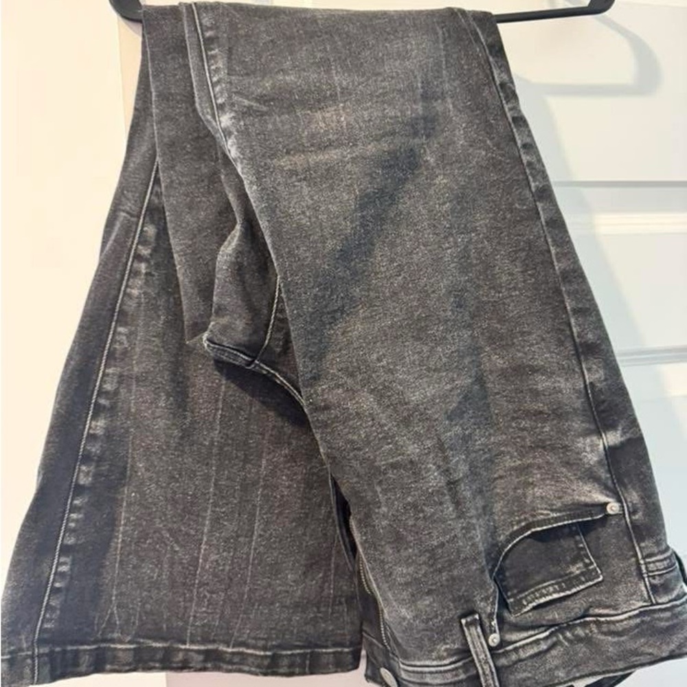 Ava & Viv Gray Flare & Wide Leg Jeans